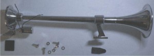 Fanfára Kruhová Chrom 65cm