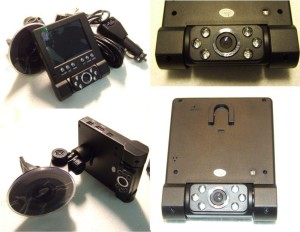 Kamera do auta LCD s LED HD DVR-210