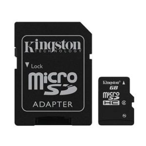 MicroSD karta + adaptér