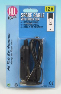 Náhradní napaj.kabel - zástr.zapalovače/napájecí konektor