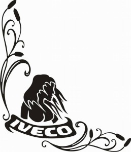 samolepka Dekor IVECO 087